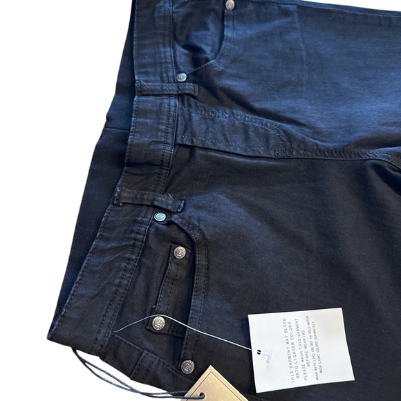 DG2 by Diane Gilman Black Straight Leg Jeans - Picture 3 of 5